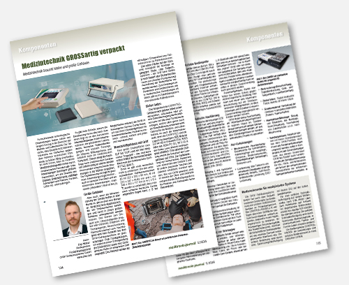 Medizintechnik braucht kleine und große Gehäuse