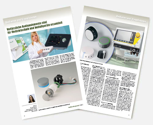 meditronic journal 02/2023 - Verlässliche Bedienelemente sind für Medizintechnik und Notfallgeräte essentiell