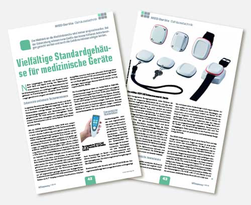 Vielfältige Standardgehäuse für medizinische Geräte