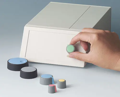 Moderne Spannzangen-Drehknöpfe