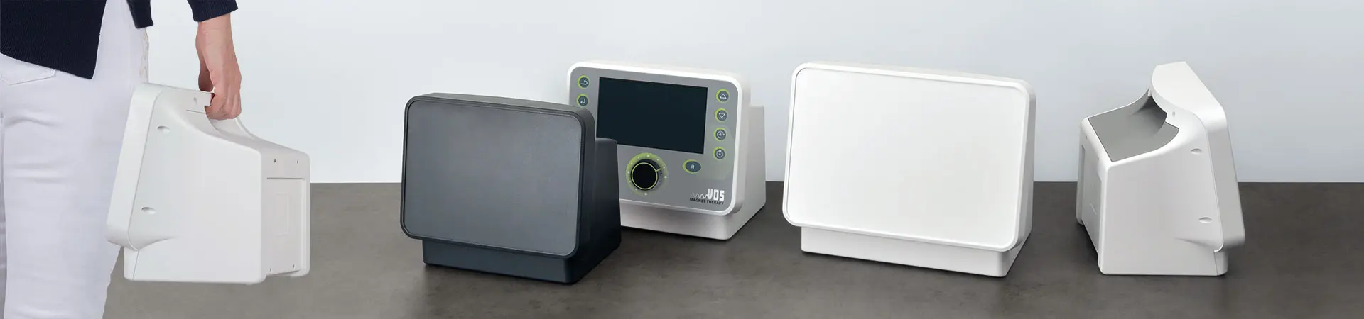 COMMUNITEC Tischgehäuse mit Griff