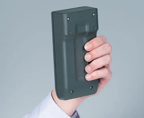 Gehäuse sicher zu umgreifen