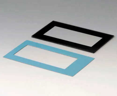 A9175009 Displayscheibe L, Umrandung schwarz