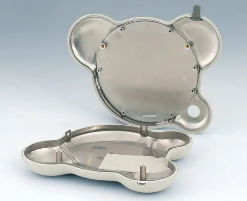 BLOB Gehäuse mit partieller Aluminiumbeschichtung