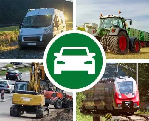 Fahrzeugtechnik / Baumaschinen / Militär / Luftfahrt
