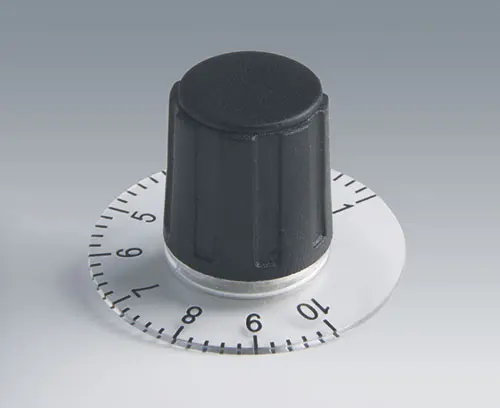 Skalenscheibe in unterschiedlichen Ausführungen erhältlich