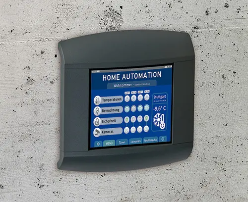 Kontrollpanel für Home Automation