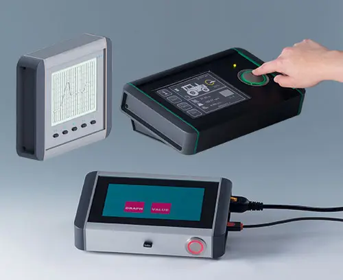 Elegante Aluminium-Profilgehäuse für anspruchsvolle Steuerzentren