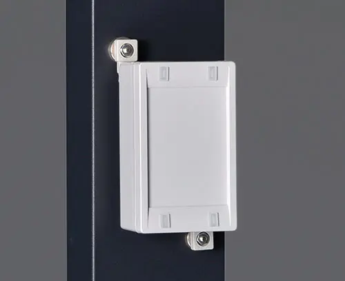 Anwendungsbeispiel Gehäuse mit Magnet befestigt