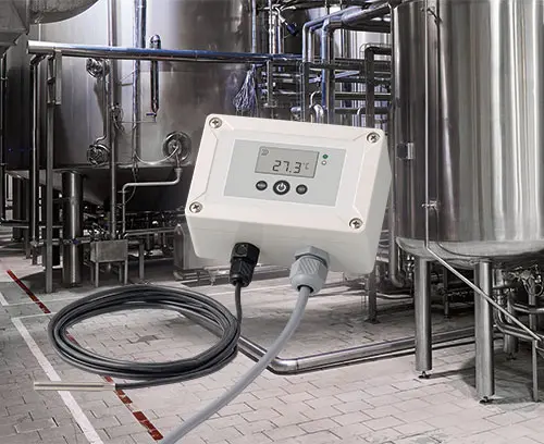 Zustandsüberwachung mit Temperaturfühler