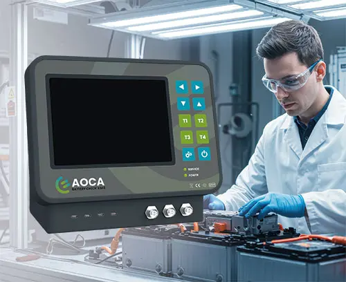 Boitier de test de batteries