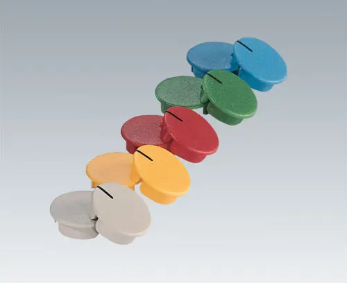 Capuchons pour boutons ronds et papillon