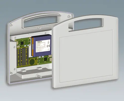 Circuit imprimé avec batterie rechargeable