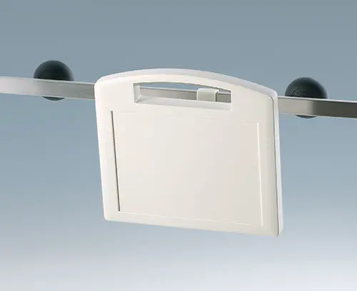 Clip de fixation pour barrettes d‘appareils conformes à la norme DIN EN ISO 19054 (accessoire)