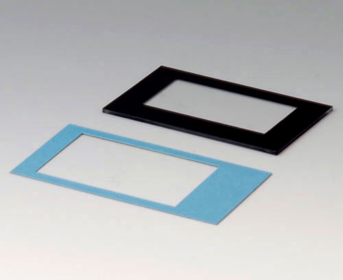 A9173009 Plaque S, bord noir