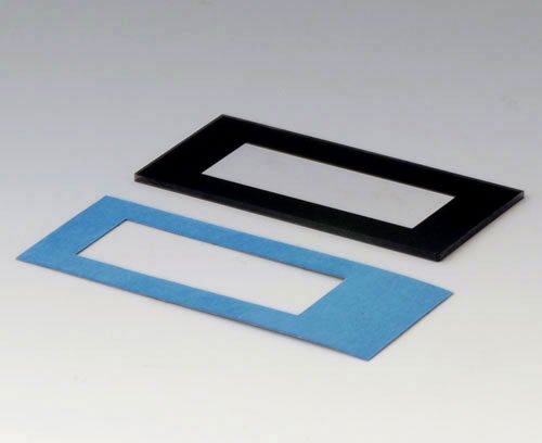 A9173309 Plaque S, bord noir