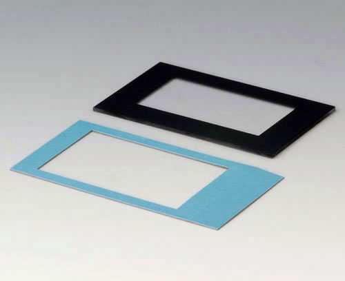 A9173409 Plaque S, bord noir