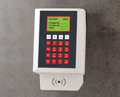 Boitiers pour la saisie de données d'exploitation