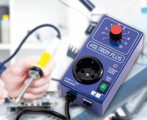 Régulateur de puissance électronique antiparasité