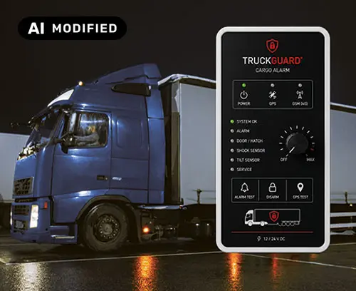 Système d'alarme pour camion