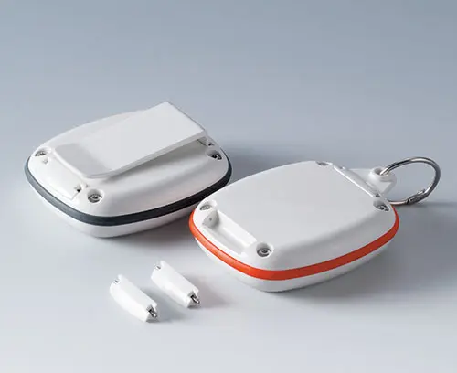 Set di fissaggio (1 clip, 1 occhiello, 2 coperture)