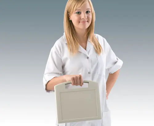 Contenitore portatile CARRYTEC facile da trasportare