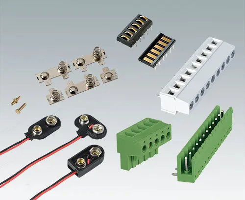 Ampia scelta di contatti e collegamenti