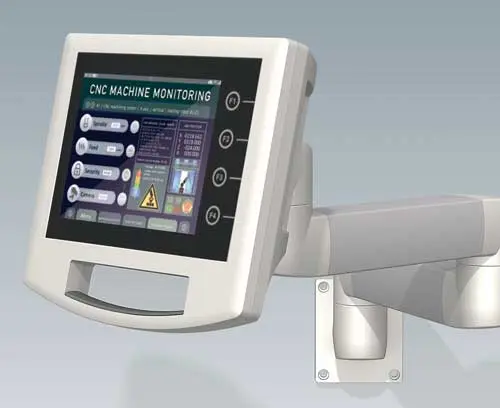 Contenitori per sistemi a braccio di supporto