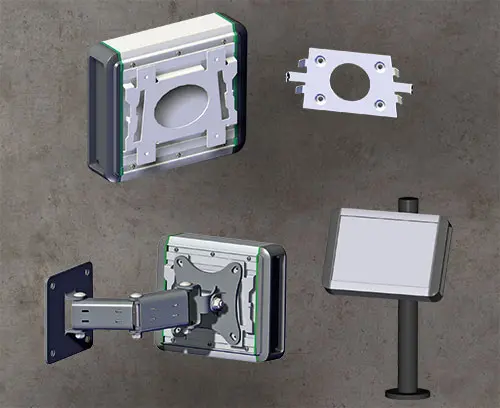 Su richiesta supporto secondo standard VESA per SMART-TERMINAL