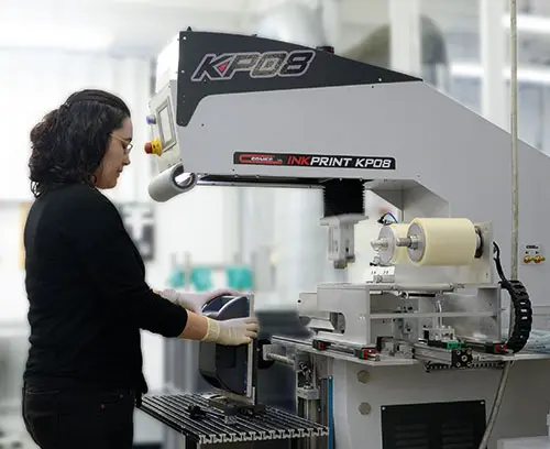 Stampa a tampone presso OKW